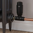 M-TRV-072-ST-SB-CU00 - Ramone Modern TRV Satin Black Towel Radiator Valves M-TRV-072-ST-SB-CU00 - Ramone Modern TRV Satin Black Towel Radiator Valves